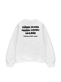 Áo Sweater Nỉ Hai Da Công Dung Ngôn Hạnh