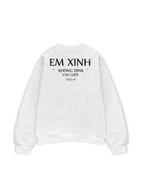 Áo Sweater Nỉ Hai Da Không Dink Vào Lưới