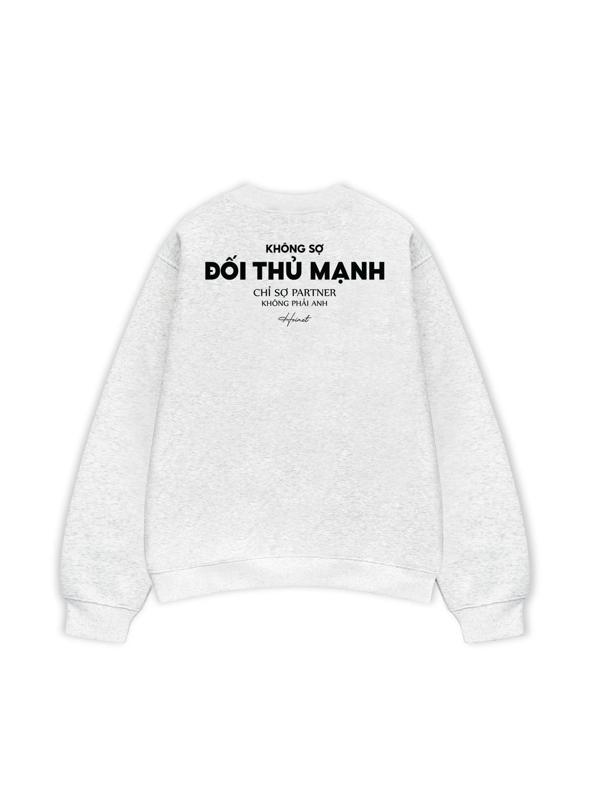 Áo Sweater Nỉ Hai Da Không Sợ Đối Thủ