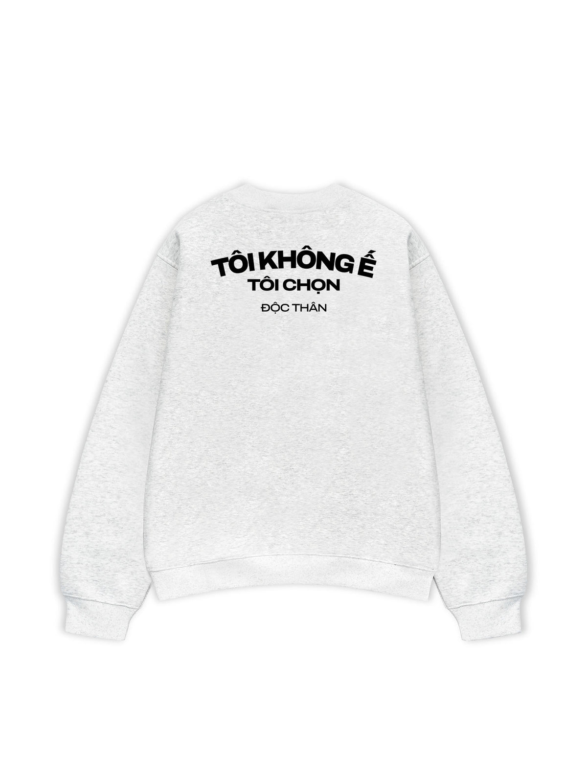Áo Sweater Nỉ Hai Da Tôi Không Ế