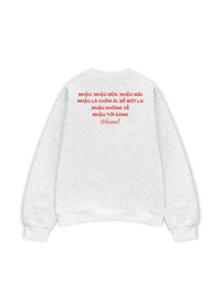 Áo Sweater Nỉ Hai Da  Nhậu Nữa