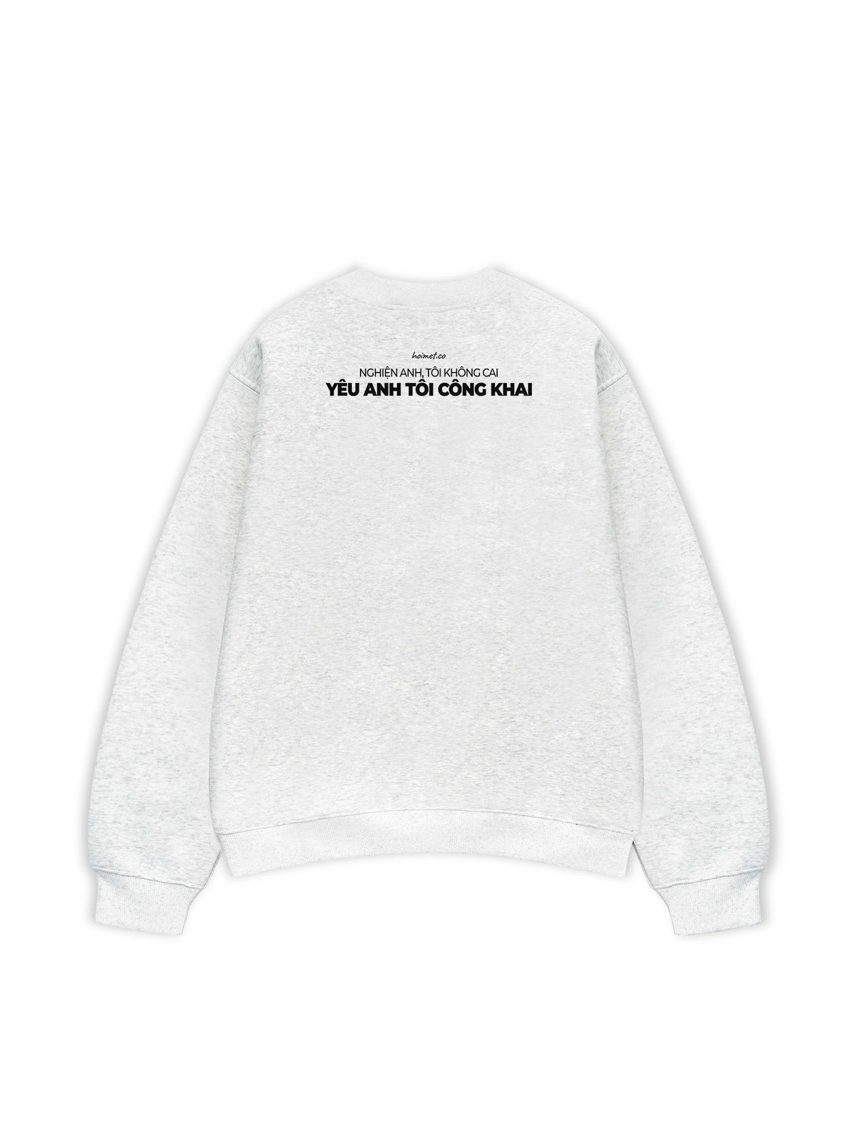 Áo Sweater Nỉ Hai Da Yêu Anh Tôi Công Khai