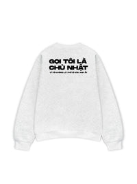 Áo Sweater Nỉ Hai Da Không Là Thứ Gì Của Anh Ấy