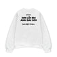 Áo Sweater Nỉ Hai Da Xin Lỗi Em