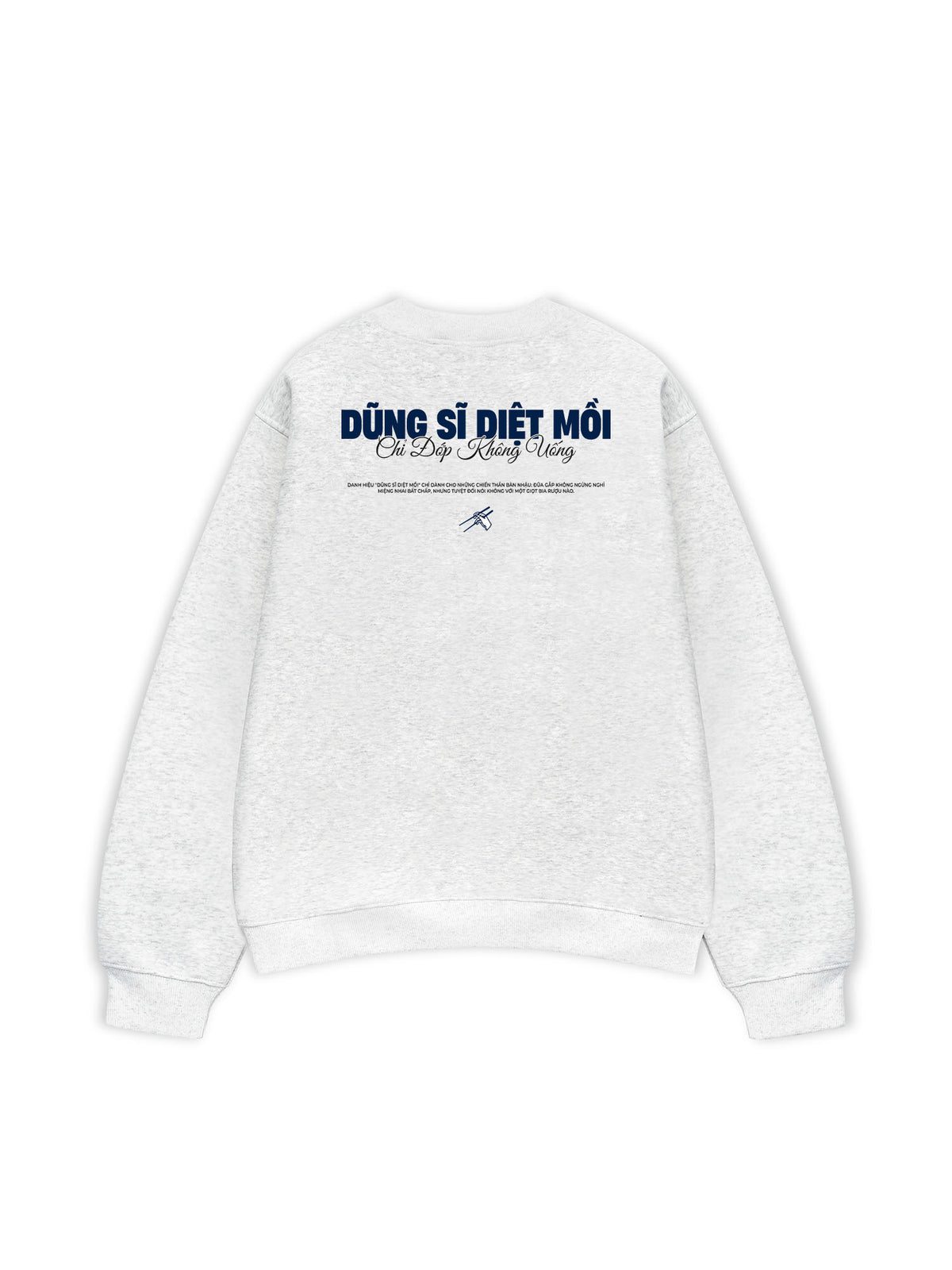 Áo Sweater Nỉ Hai Da  Dũng Sĩ Diệt Mồi