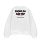 Áo Sweater Nỉ Hai Da Cú Trap Của Anh