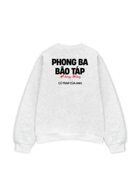 Áo Sweater Nỉ Hai Da Cú Trap Của Anh