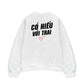 Áo Sweater Nỉ Hai Da Có Hiếu Với Trai