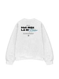 Áo Sweater Nỉ Hai Da Hơi Mệt Là Nhậu