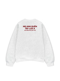 Áo Sweater Nỉ Hai Da Nhìn Anh Cháy Thế