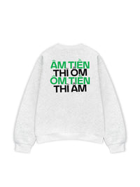 Áo Sweater Nỉ Hai Da  Ôm Tiền