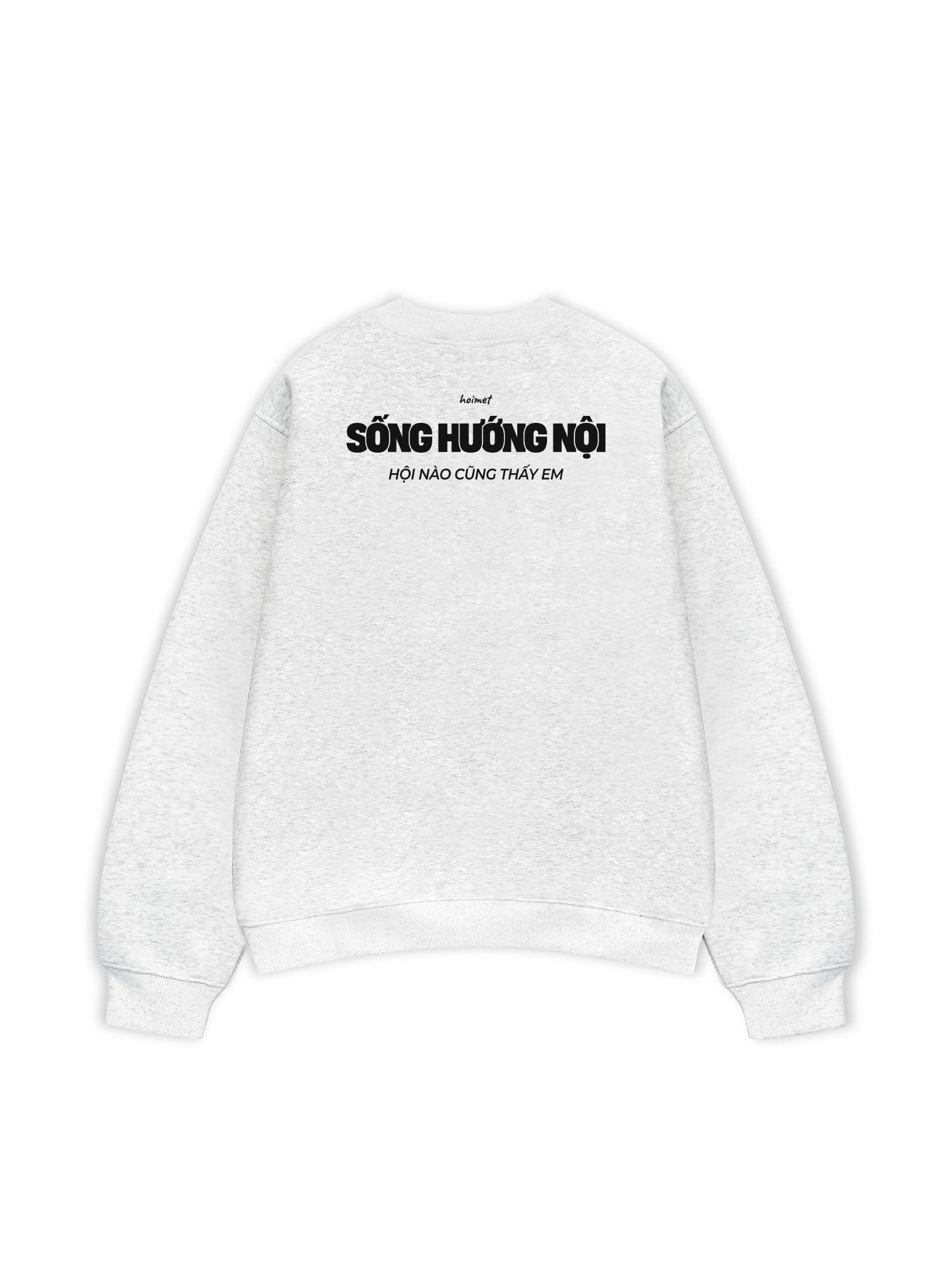 Áo Sweater Nỉ Hai Da  Sống Hướng Nội