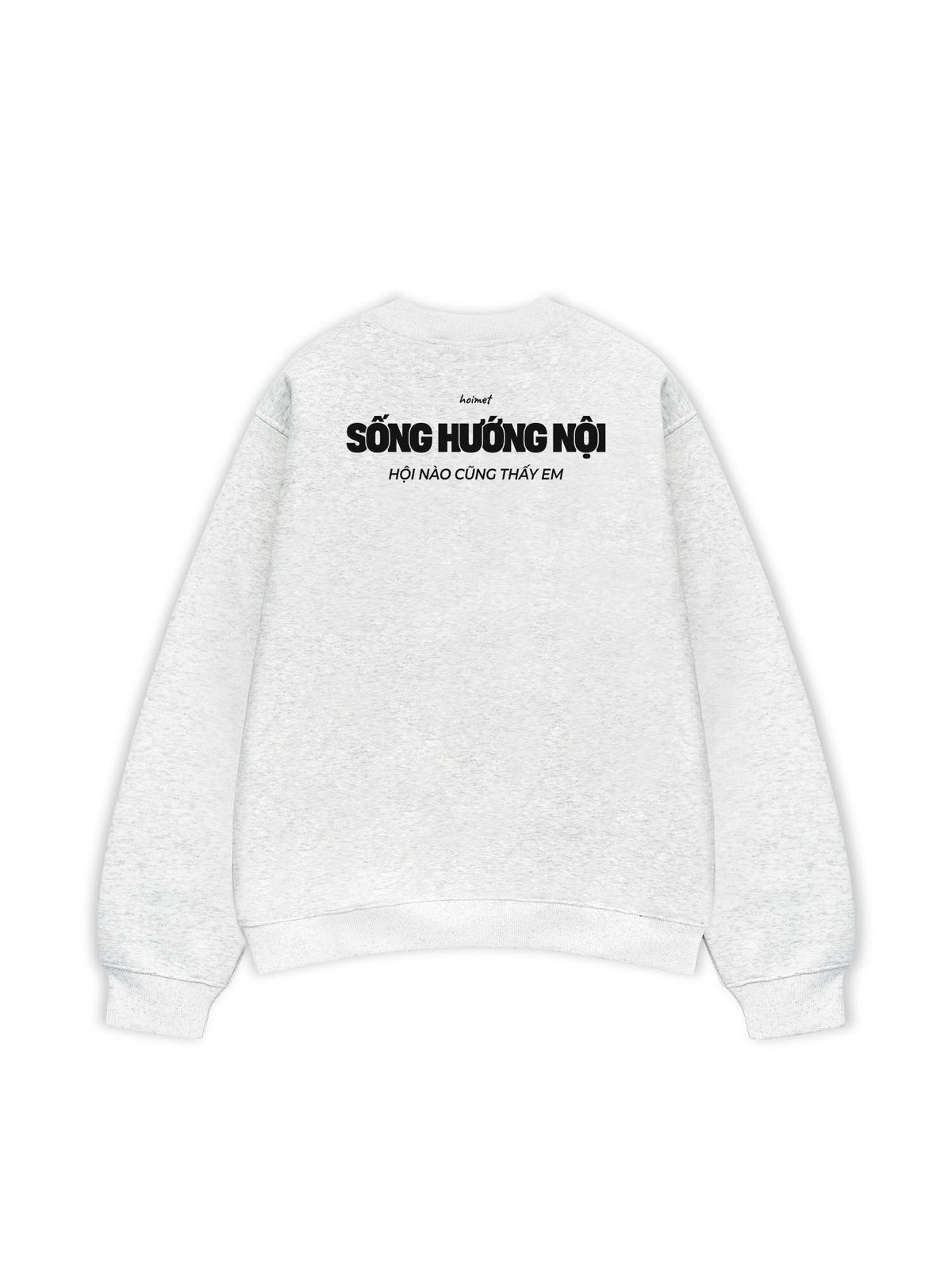 Áo Sweater Nỉ Hai Da  Sống Hướng Nội