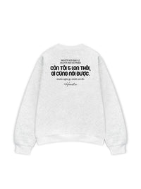 Áo Sweater Nỉ Hai Da 5 Lon Thôi