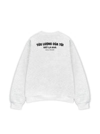 Áo Sweater Nỉ Hai Da Tửu Lượng Của Tôi
