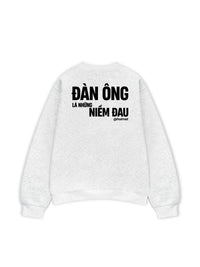 Áo Sweater Nỉ Hai Da Đàn Ông Là Những Niềm Đau