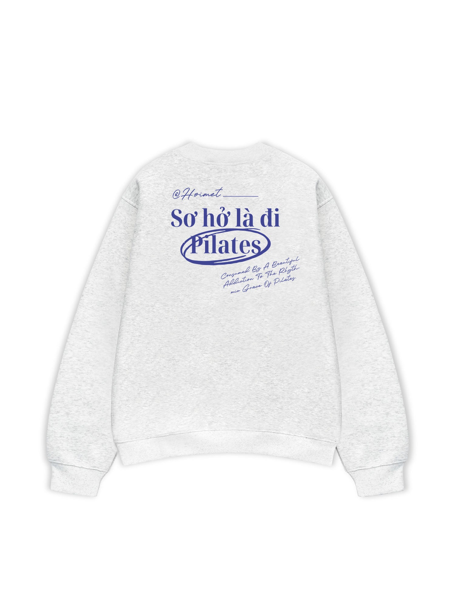 Áo Sweater Nỉ Hai Da Sở Hở La Đi Pilates