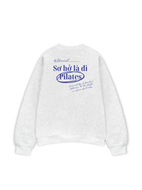 Áo Sweater Nỉ Hai Da Sở Hở La Đi Pilates