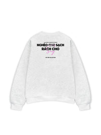 Áo Sweater Nỉ Hai Da Nghèo Cho Sạch