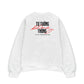Áo Sweater Nỉ Hai Da Tư Tưởng Không Thông