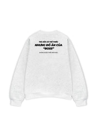 Áo Sweater Nỉ Hai Da Con Sen