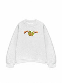 Áo Sweater Nỉ Hai Da Đồng Bia