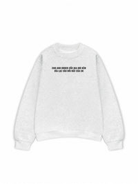Áo Sweater Nỉ Hai Da Cho Anh Order Cốc Bia