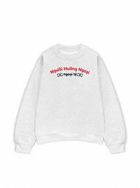 Áo Sweater Nỉ Hai Da Người Hướng Ngoại