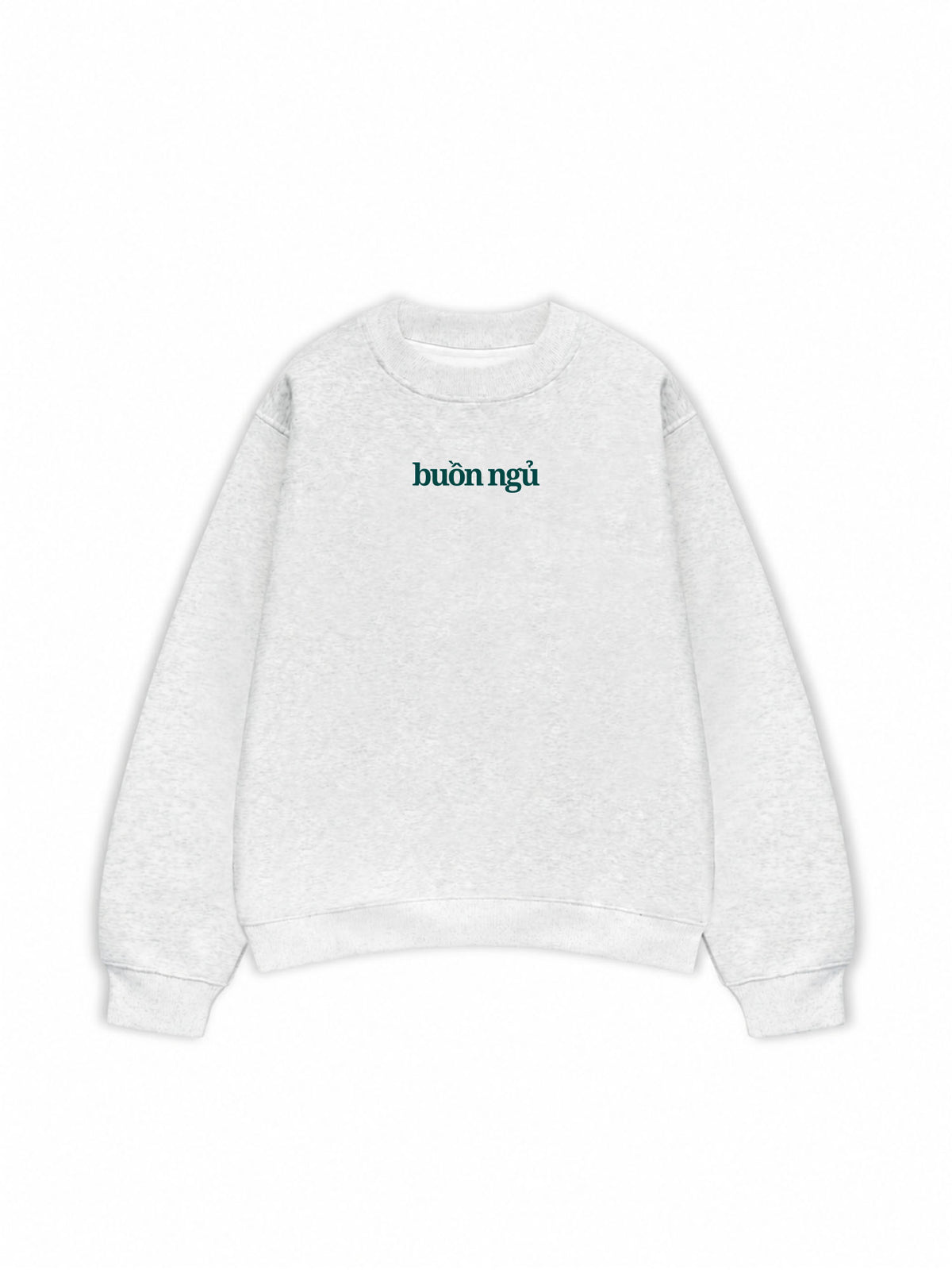 Áo Sweater Nỉ Hai Da Buồn Ngủ