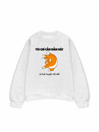 Áo Sweater Nỉ Hai Da Nằm Là Đã Tuyệt Vời