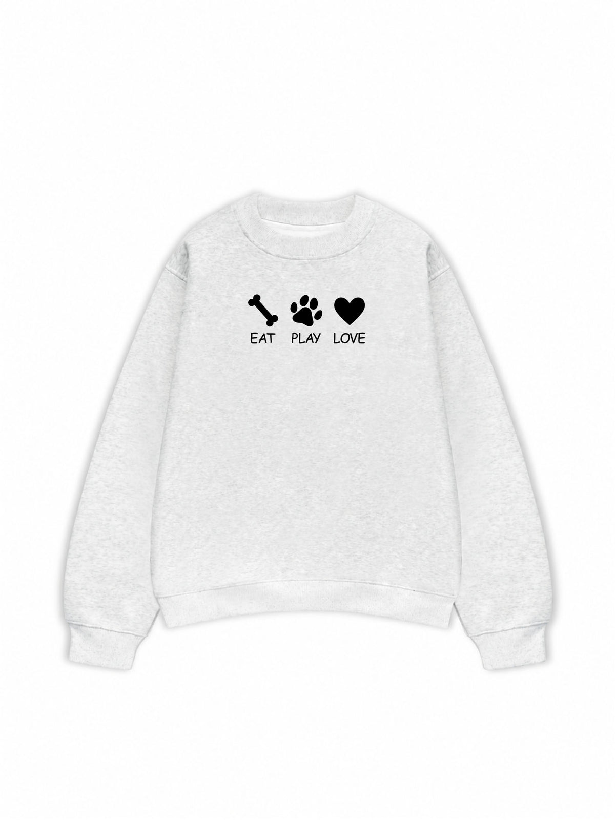 Áo Sweater Nỉ Hai Da Eat Play Love