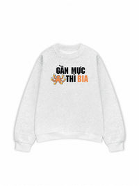 Áo Sweater Nỉ Hai Da Gần Mực Thì Bia