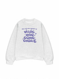 Áo Sweater Nỉ Hai Da Đầu Anh Như Nguyên Tử