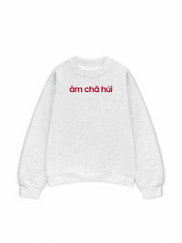 Áo Sweater Nỉ Hai Da Ăm Chả Húi