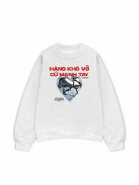 Áo Sweater Nỉ Hai Da Hàng Khó Vỡ