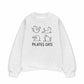 Áo Sweater Nỉ Hai Da Pilates Cat