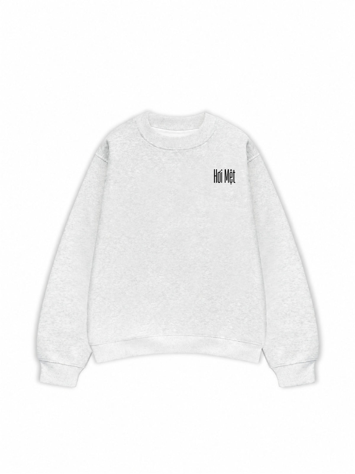 Áo Sweater Nỉ Hai Da Tôi Làm Việc Vất Vả