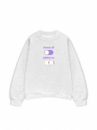 Áo Sweater Nỉ Hai Da Stress Off