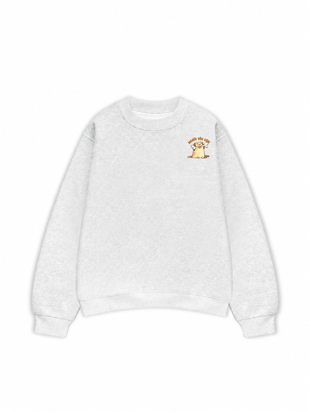 Áo Sweater Nỉ Hai Da Người Yêu Cún