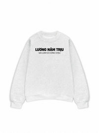 Áo Sweater Nỉ Hai Da Lương 5 Trịu