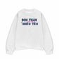 Áo Sweater Nỉ Hai Da Manifest Độc Thân Và Nhiều Tiền
