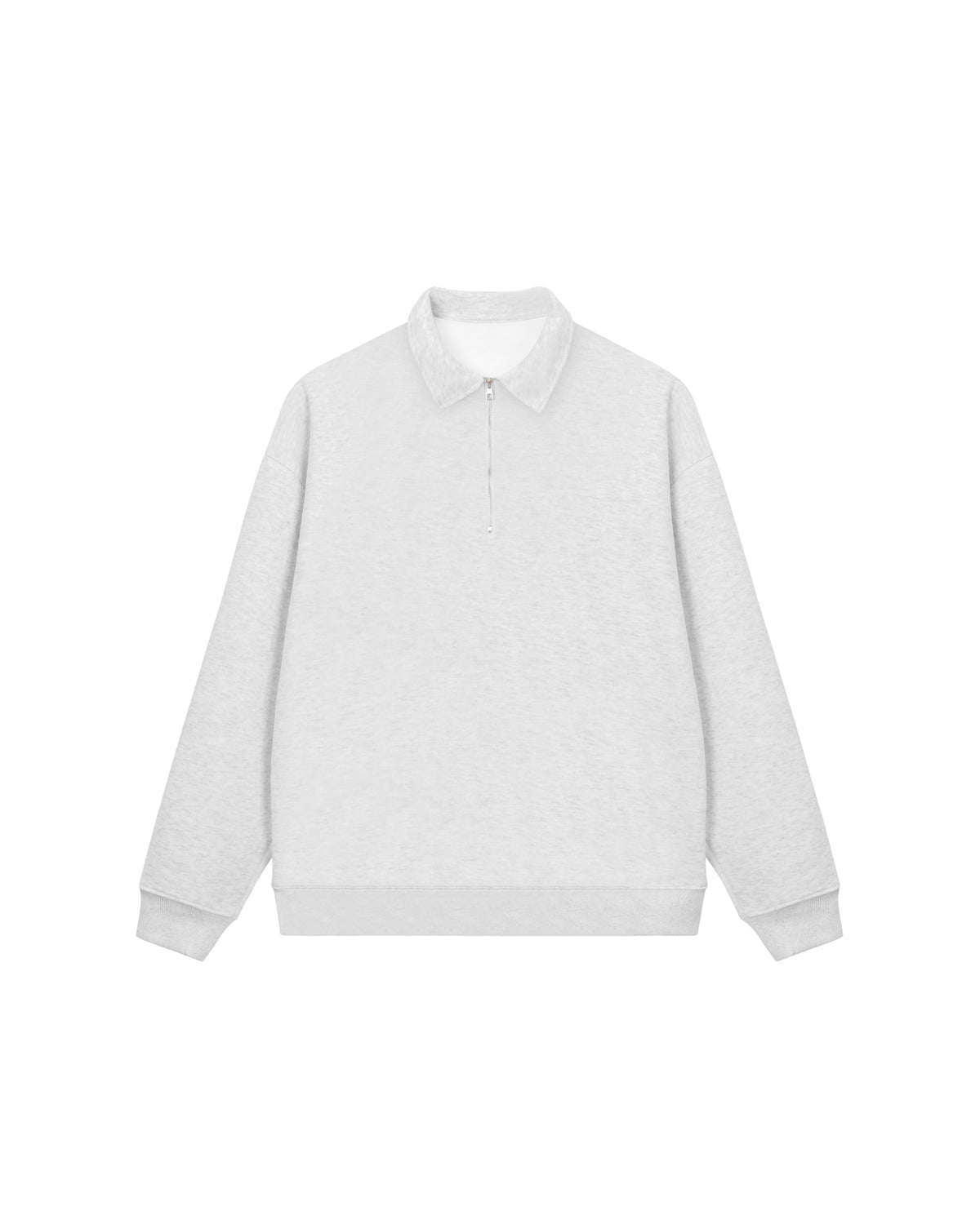 Áo Sweater Polo Nỉ Hai Da Hơi Mệt Basic