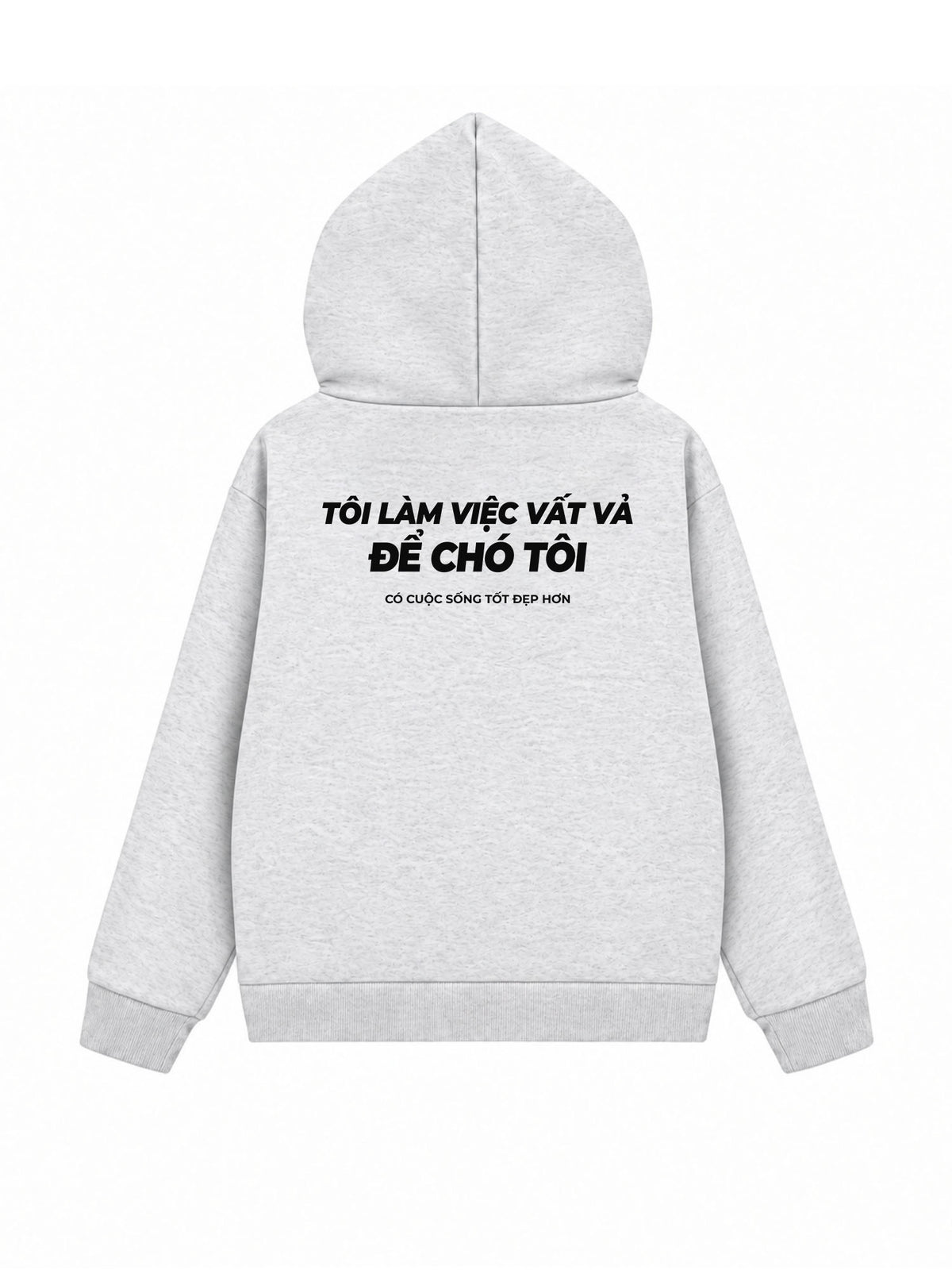 Áo Hoodie Zip Nỉ Hai Da