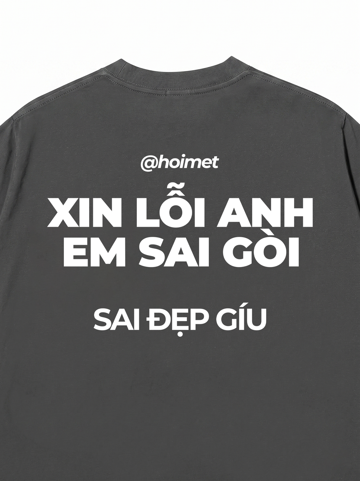 Áo Thun Relaxed Fit Xin Lỗi Anh