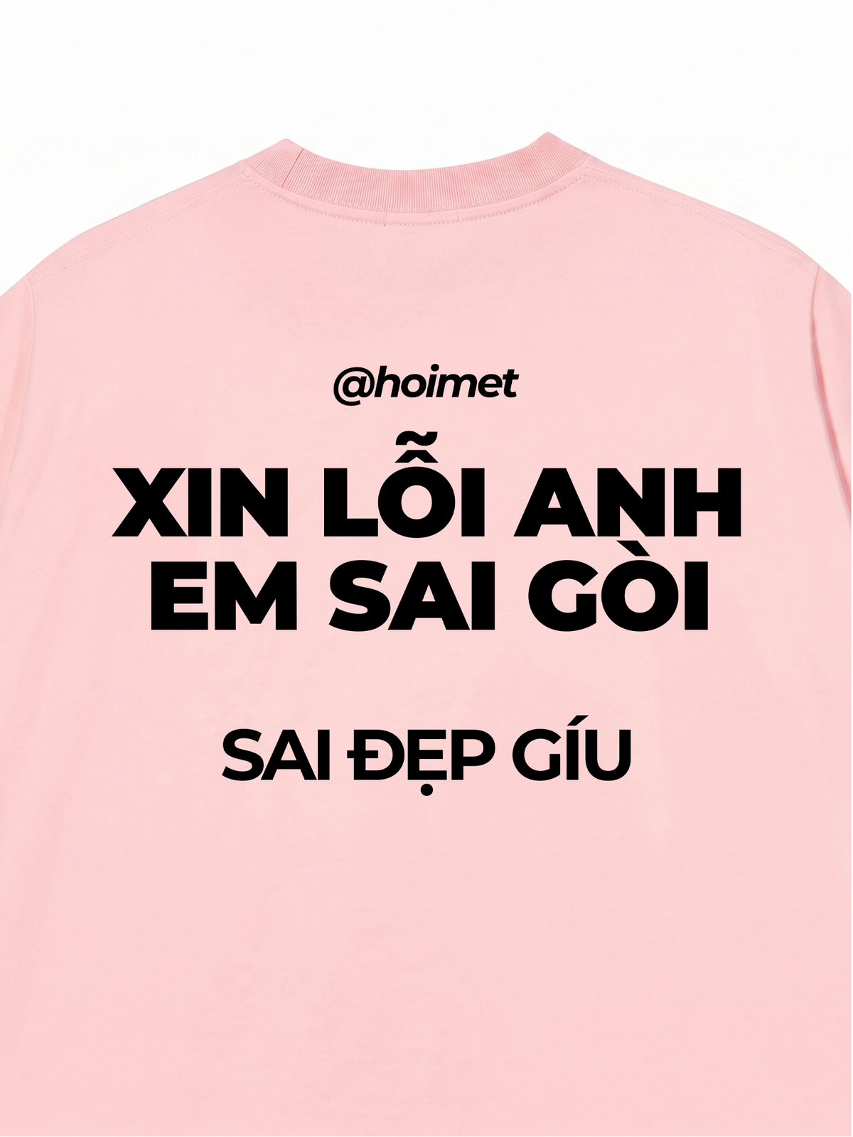 Áo Thun Relaxed Fit Xin Lỗi Anh
