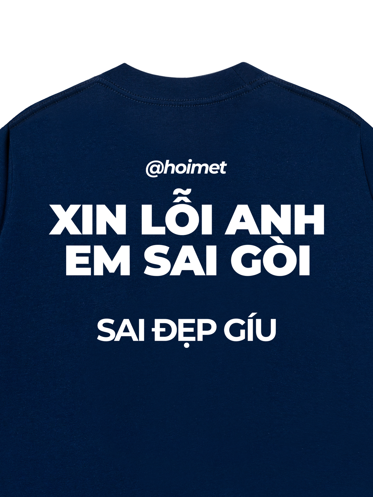 Áo Thun Relaxed Fit Xin Lỗi Anh