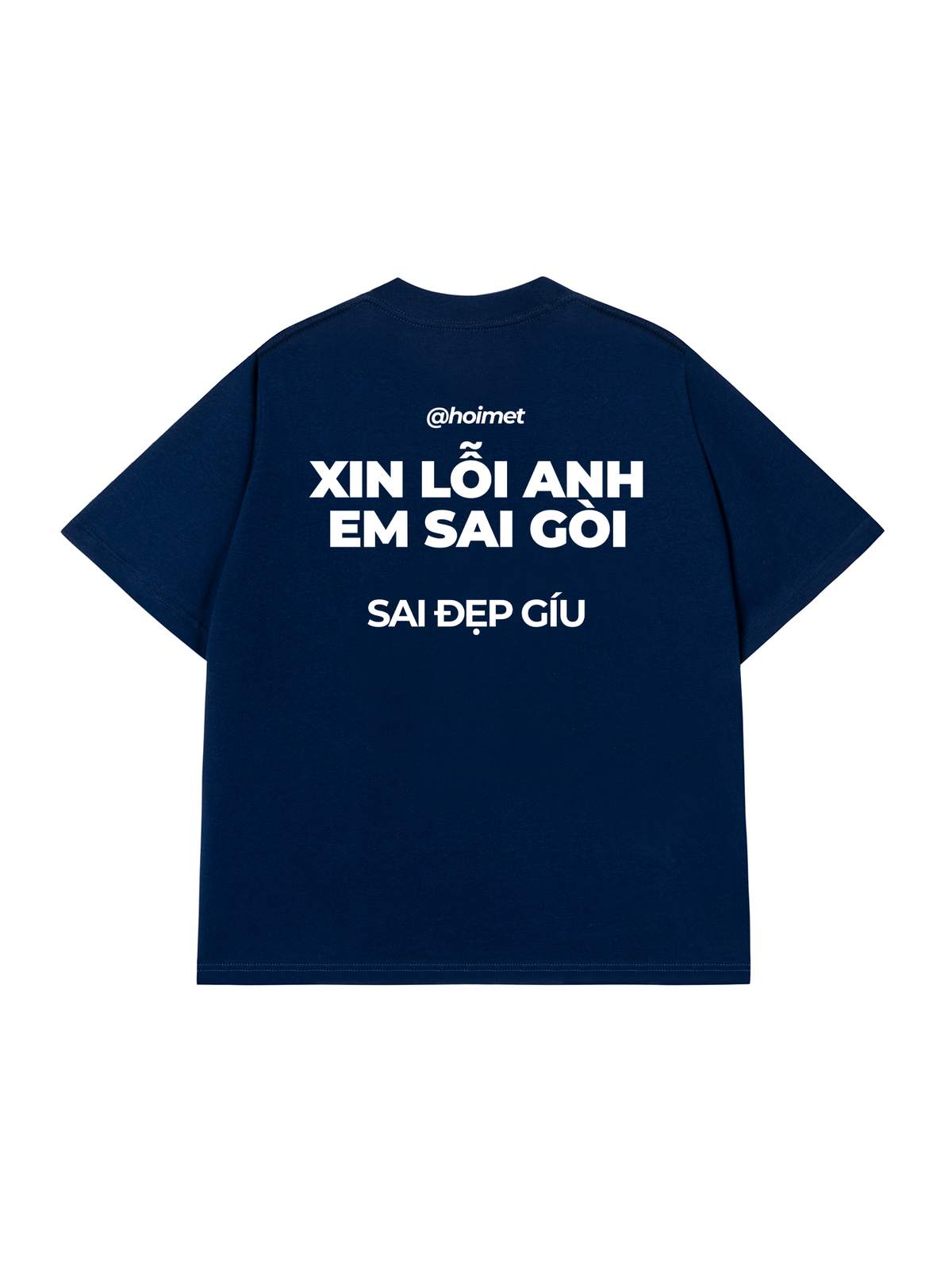 Áo Thun Relaxed Fit Xin Lỗi Anh