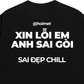 Áo Thun Relaxed Fit Xin Lỗi Em