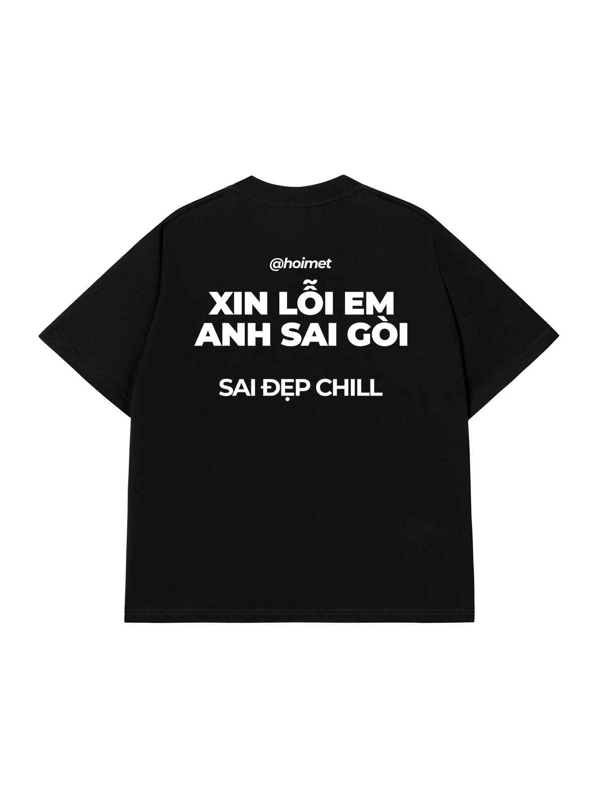 Áo Thun Relaxed Fit Xin Lỗi Em