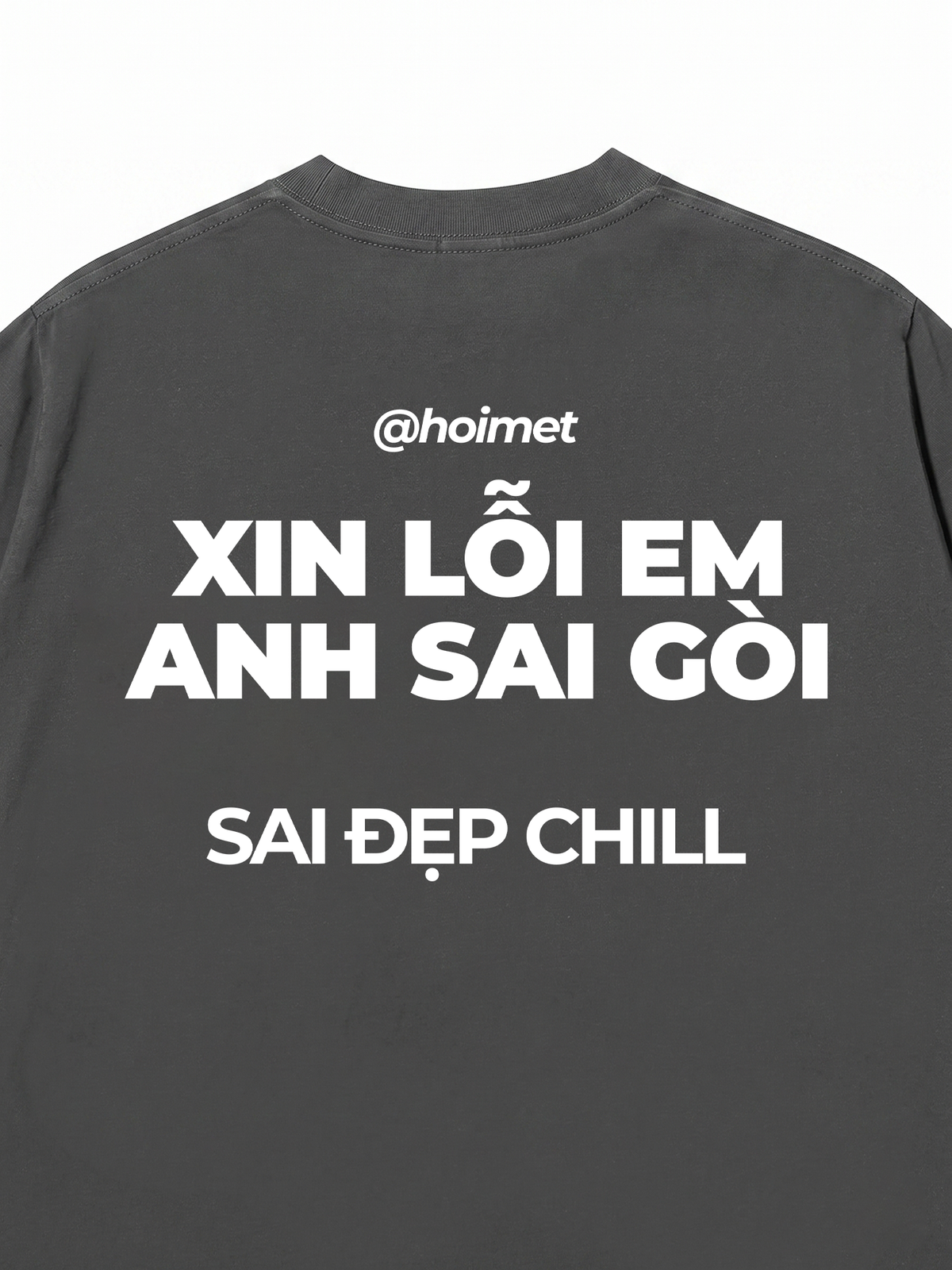 Áo Thun Relaxed Fit Xin Lỗi Em